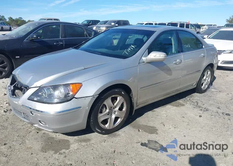 2005 Acura Rl 3.5 из США, поврежденный, VIN JH4KB16555C004223